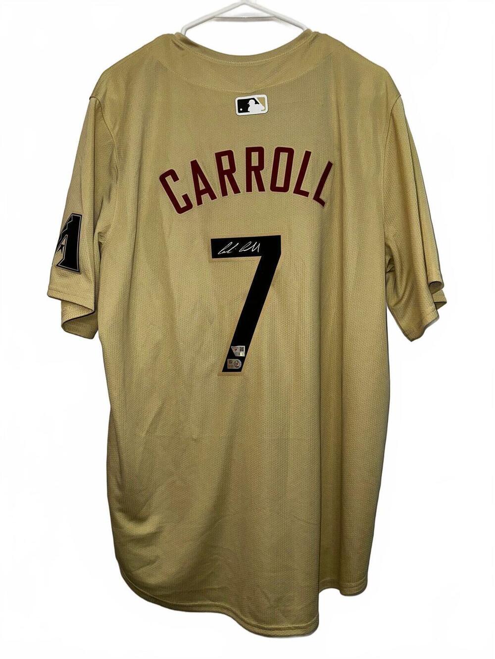 Corbin Carroll Arizona Diamondbacks Autographed  City Connect Replica Jersey